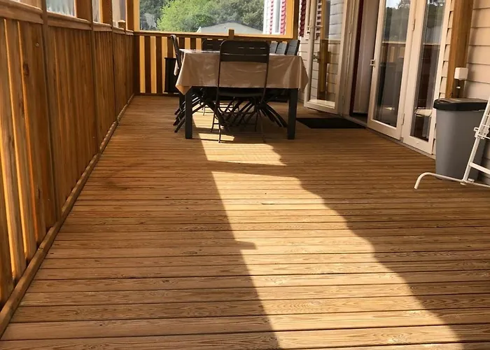 Location Mobil Home, Cap Ferret, 4 Etoiles, Parc Aquatique Kamp alanı Lège-Cap-Ferret